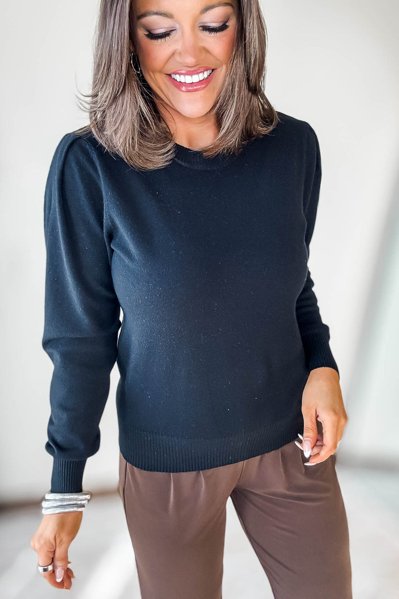 Dreamy Black Sweater