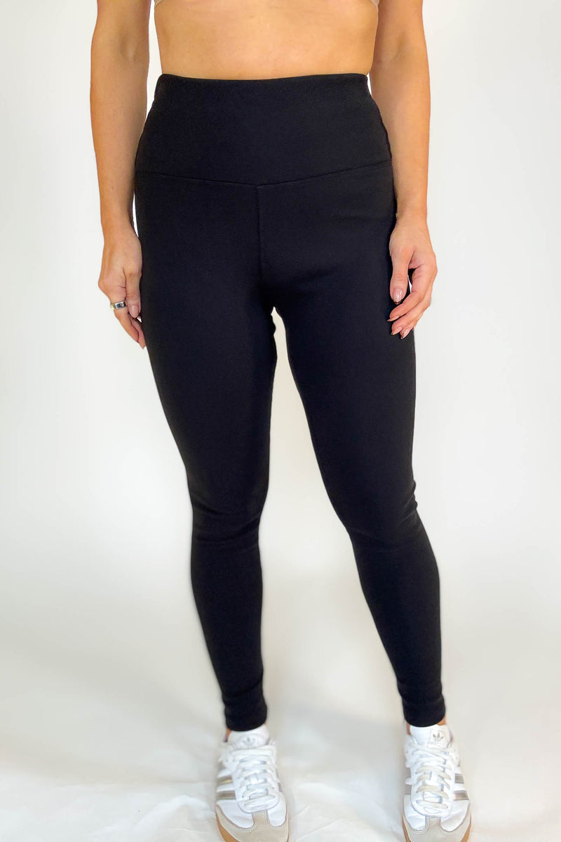 PINK FRIDAY BEST EVER 2 FOR $20 Thermal Fleece Lined Basic Winter Leggings