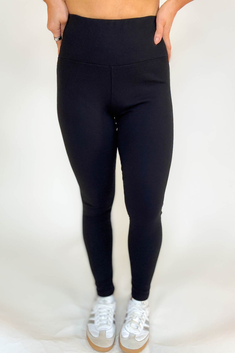 PINK FRIDAY BEST EVER 2 FOR $20 Thermal Fleece Lined Basic Winter Leggings