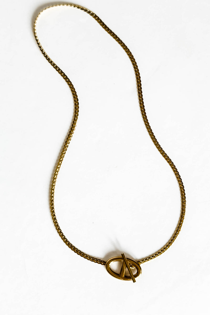 Gold Toggle Necklace