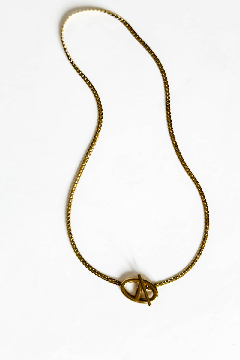 Gold Toggle Necklace