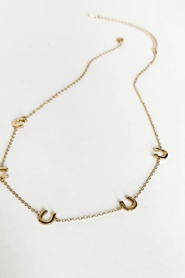 Horse Shoe Necklace