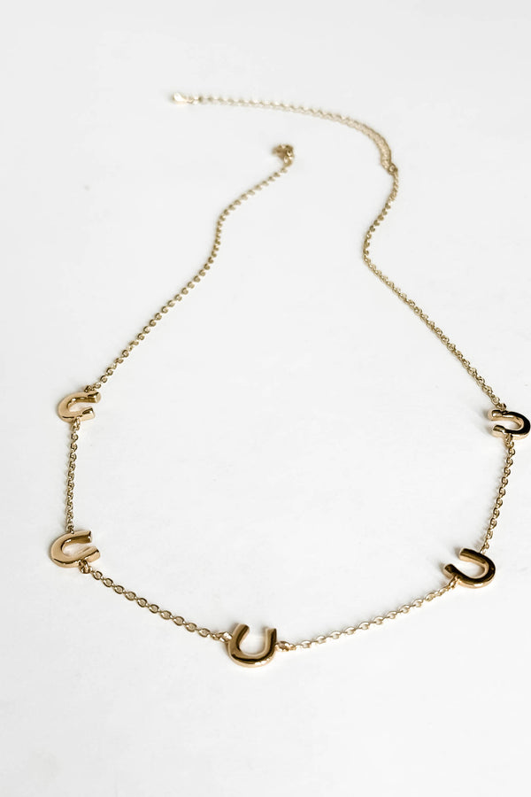 Horse Shoe Necklace