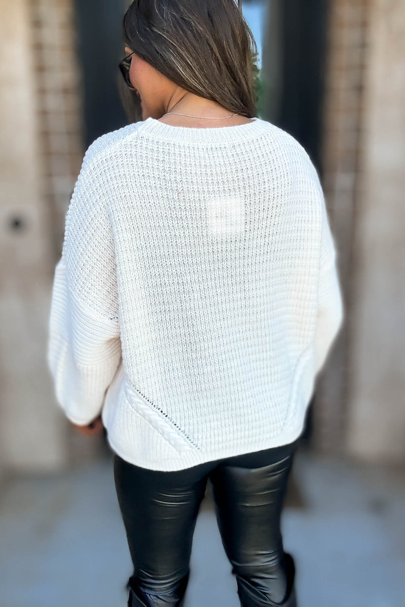 Ivory Pullover Sweater