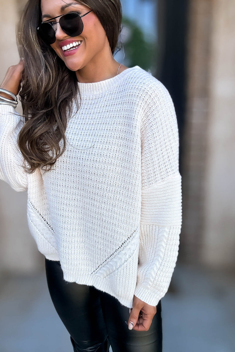 Ivory Pullover Sweater