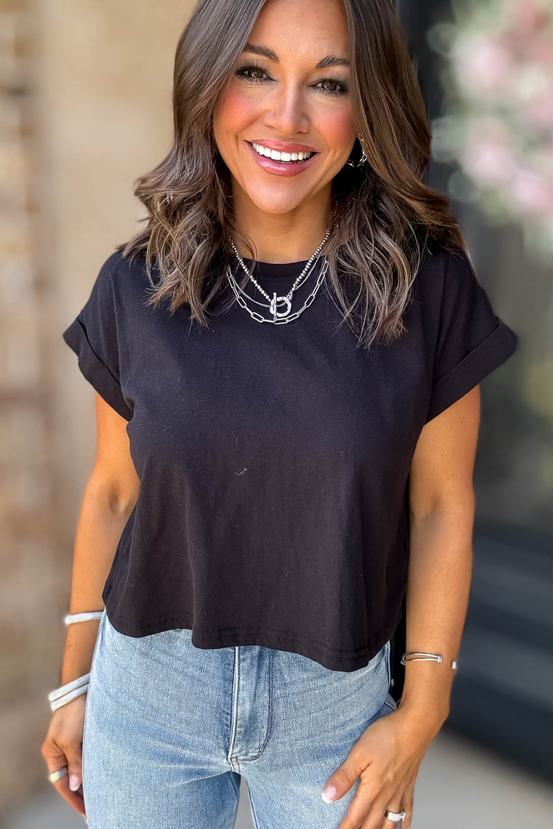 Attractive Beginnings Black Top