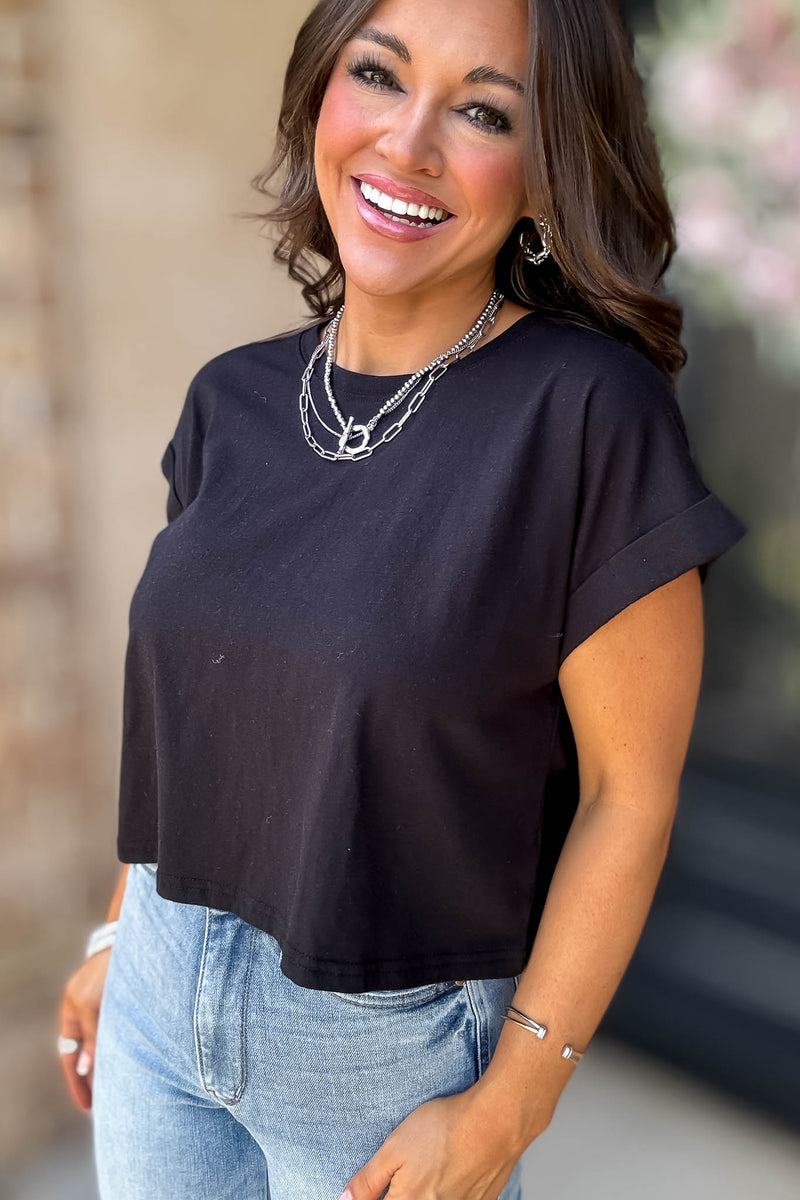 Attractive Beginnings Black Top