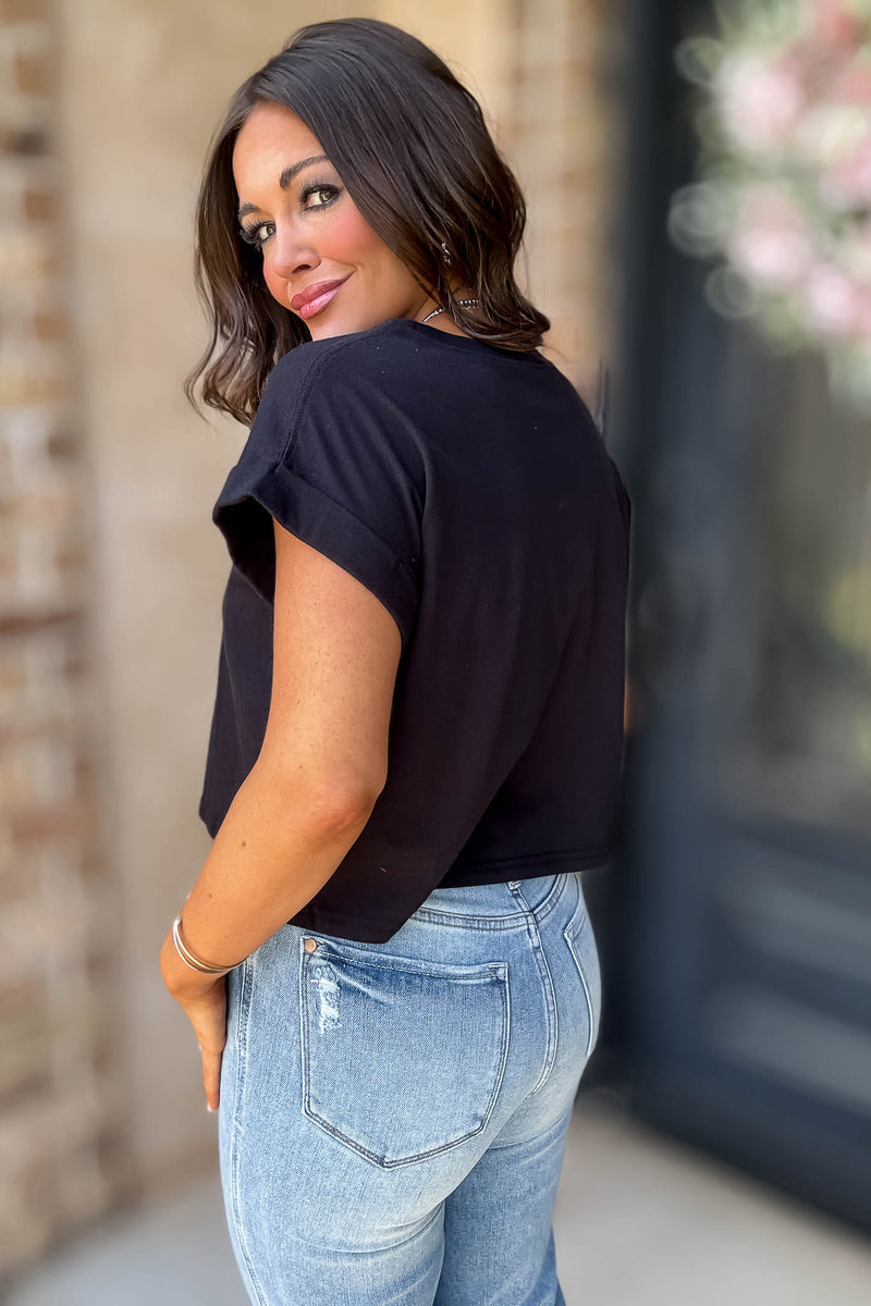 Attractive Beginnings Black Top