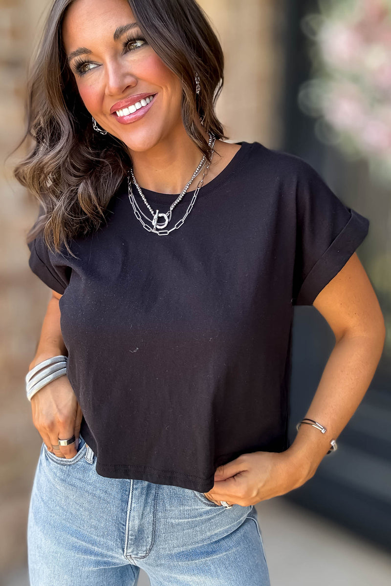 Attractive Beginnings Black Top