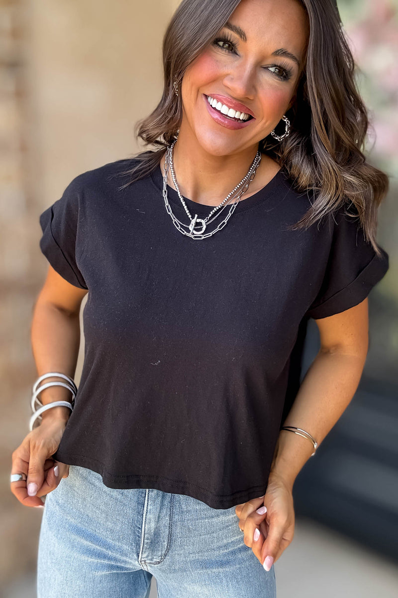 Attractive Beginnings Black Top