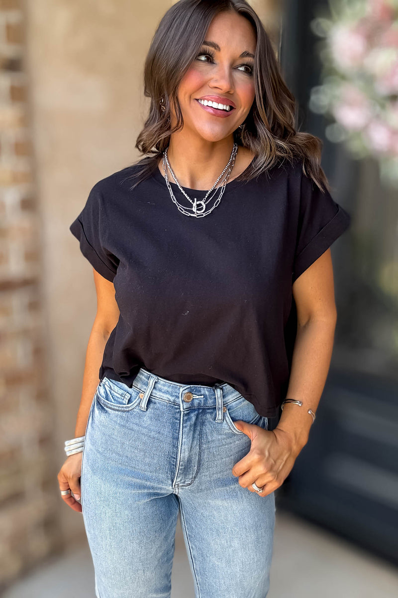 Attractive Beginnings Black Top