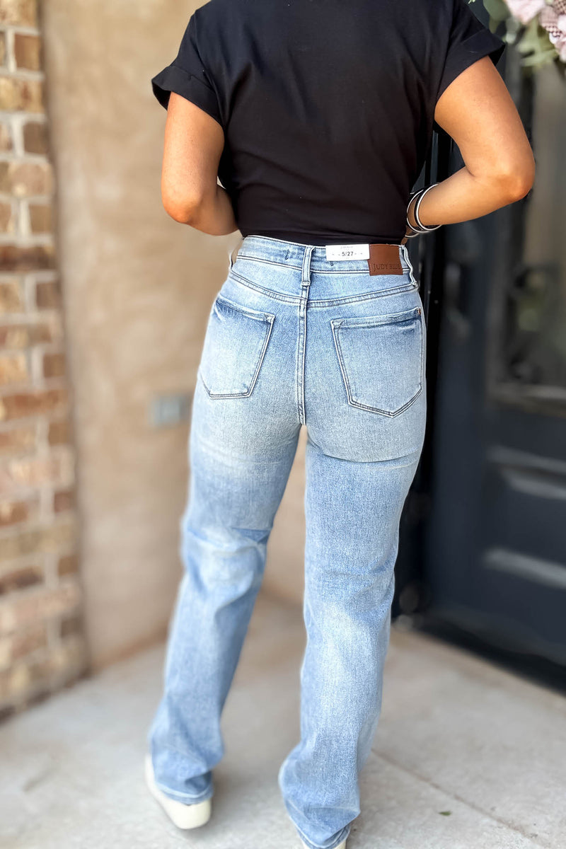 Judy Blue True To Size Tummy Control Straight