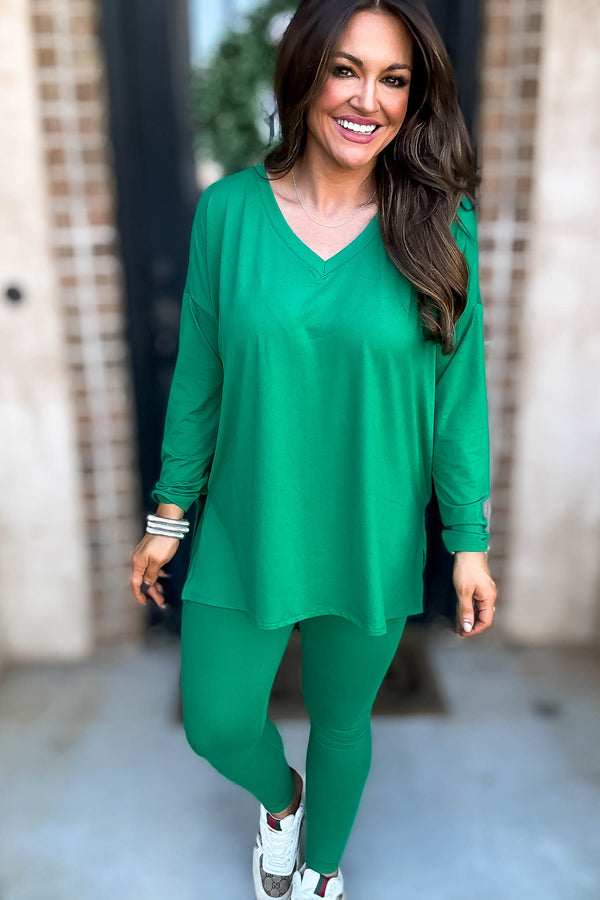 Thief Of My Heart Kelly Green Two Piece Set