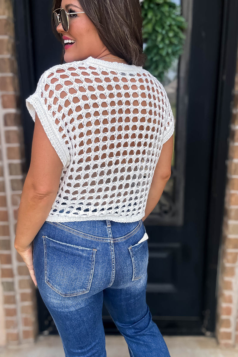 Crochet White Top