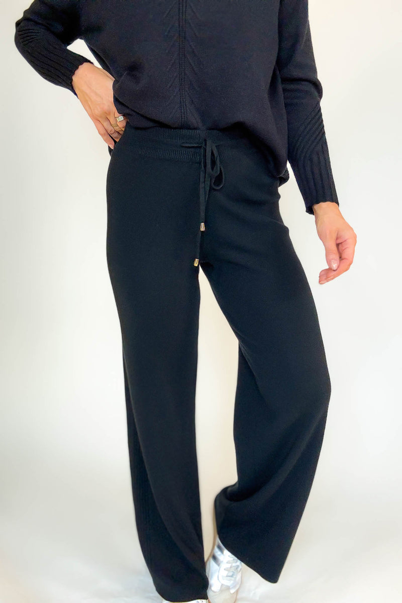 PINK FRIDAY Black Sweater Pants