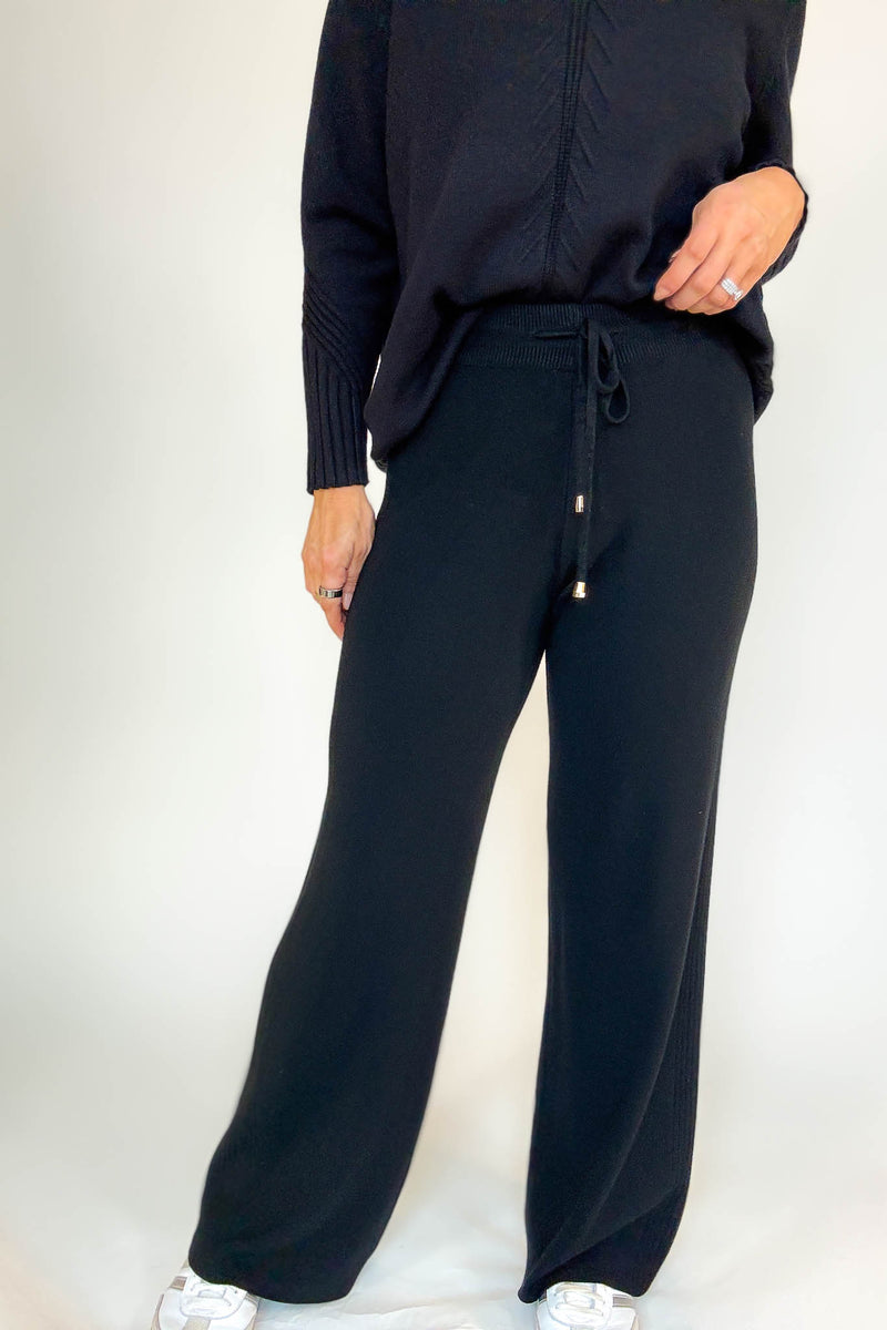 PINK FRIDAY Black Sweater Pants