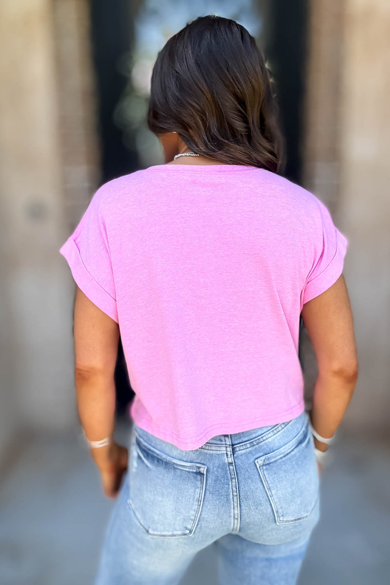 Attractive Beginnings Heather Mauve Top