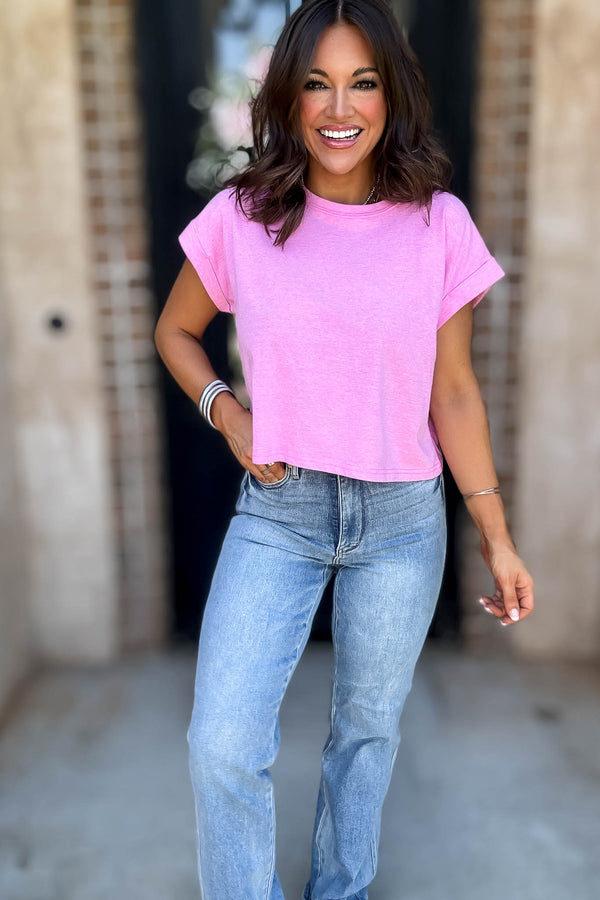 Attractive Beginnings Heather Mauve Top