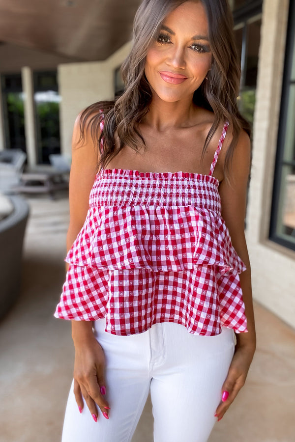 Sweetie Cherry Crop Tank