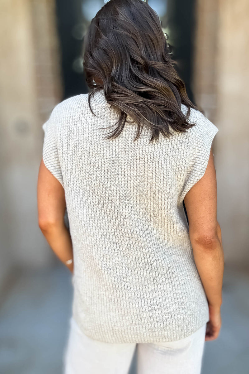 Mocha Madness V-neck Sweater Vest