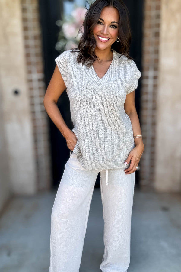 Mocha Madness V-neck Sweater Vest