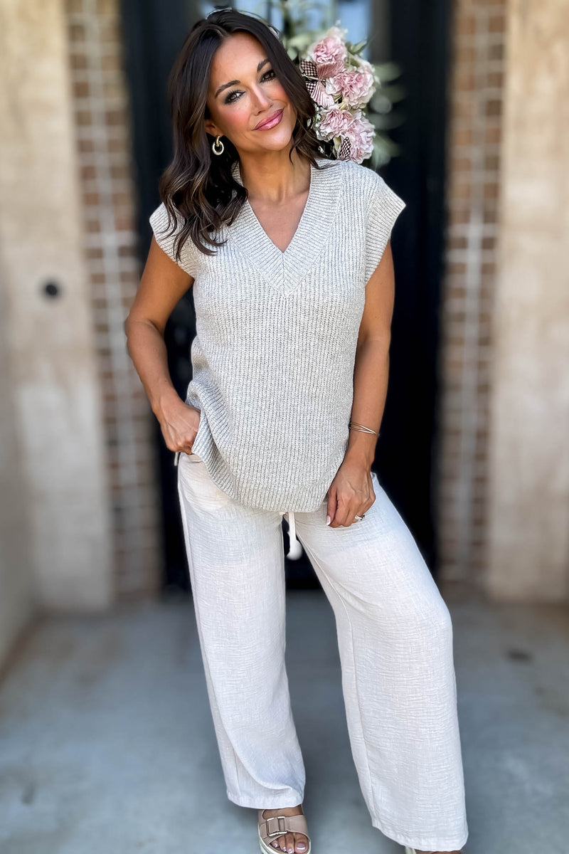Mocha Madness V-neck Sweater Vest