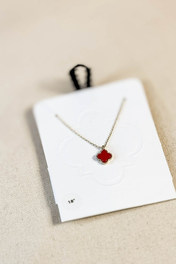 Red Mini Sophia Necklace
