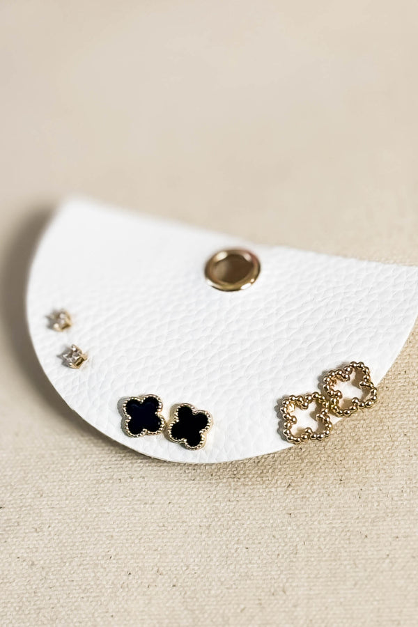 Stud Trio Earrings