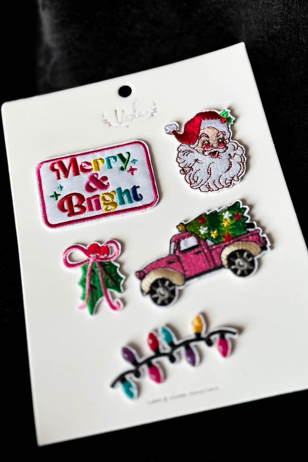 Merry And Bright Patches