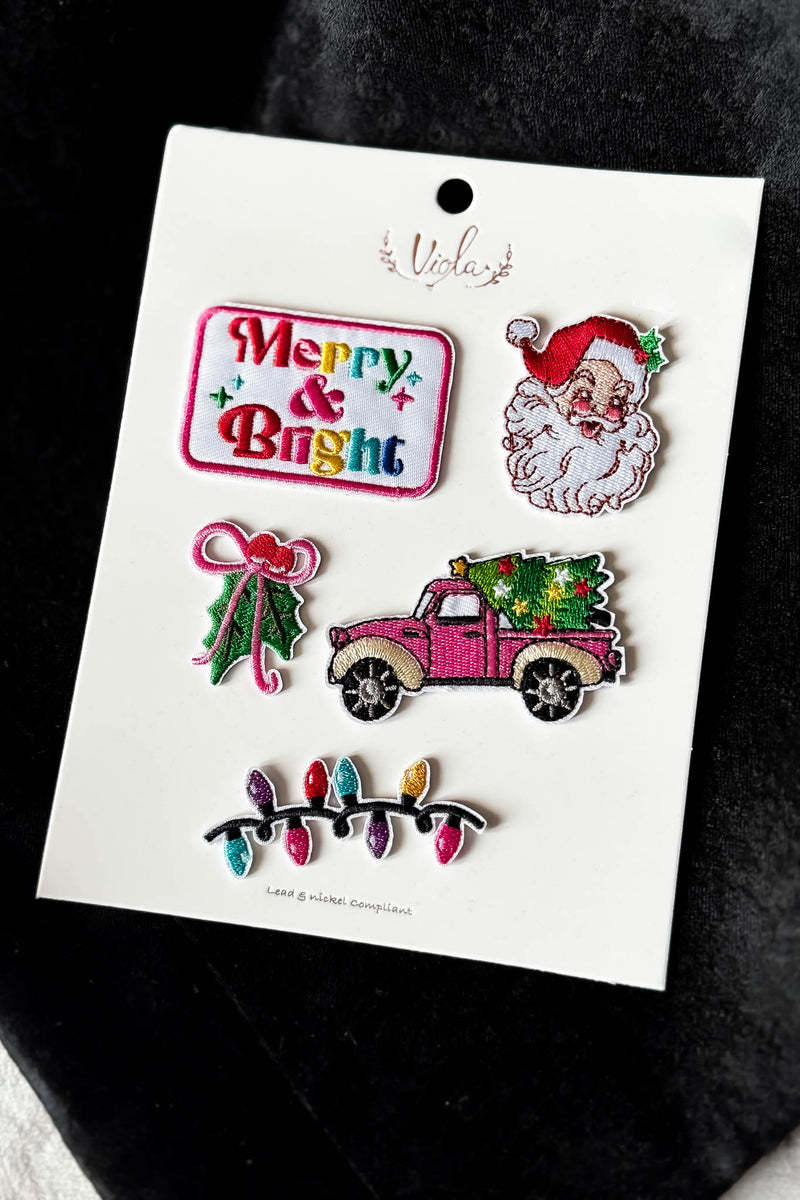 Merry And Bright Patches