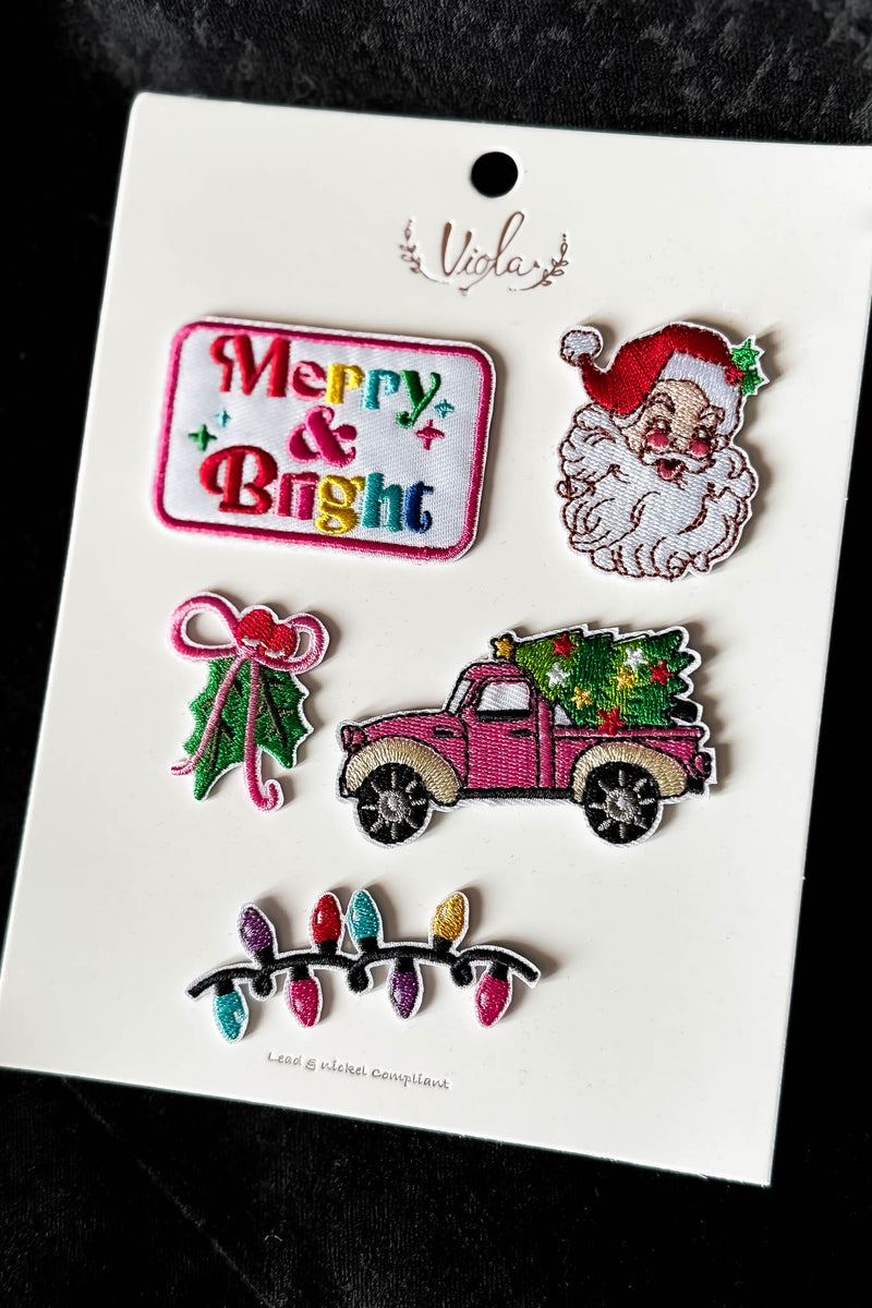 Merry And Bright Patches