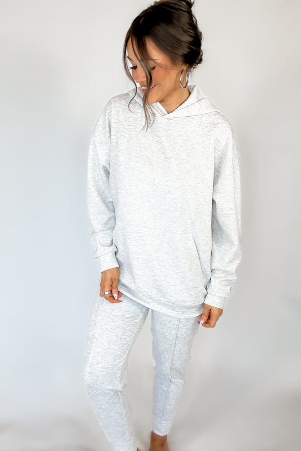 Scuba Heather Grey Hoodie