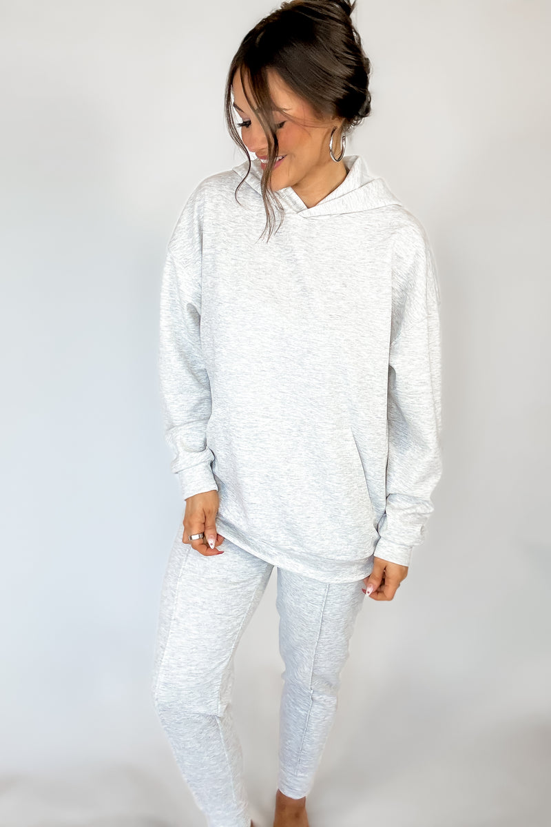 Scuba Heather Grey Hoodie