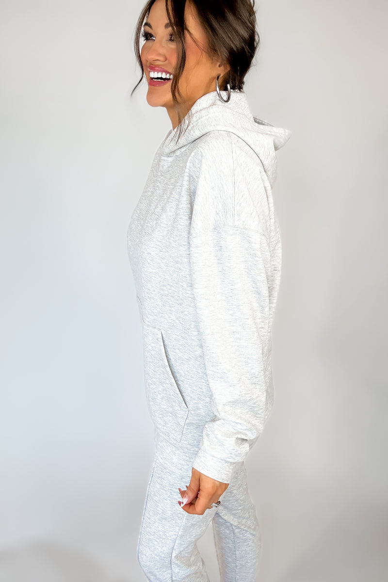 Scuba Heather Grey Hoodie