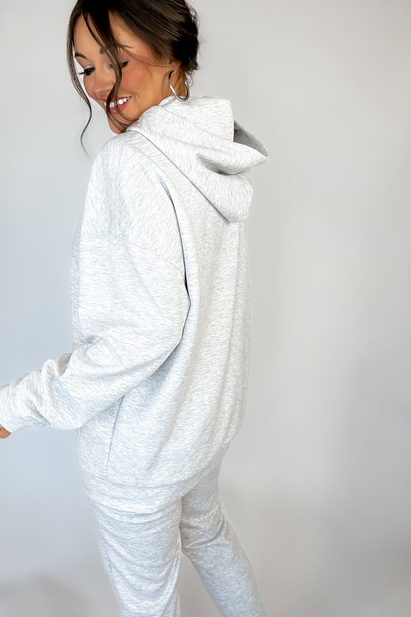 Scuba Heather Grey Hoodie