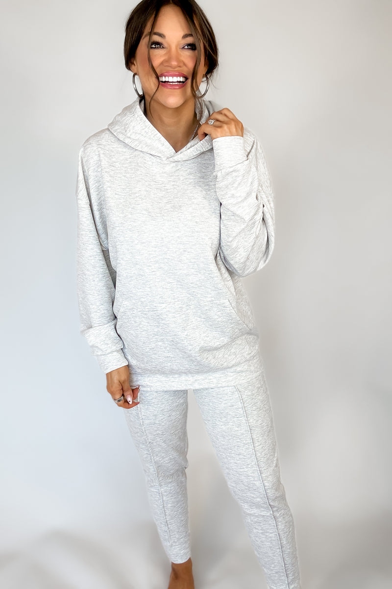 Scuba Heather Grey Hoodie