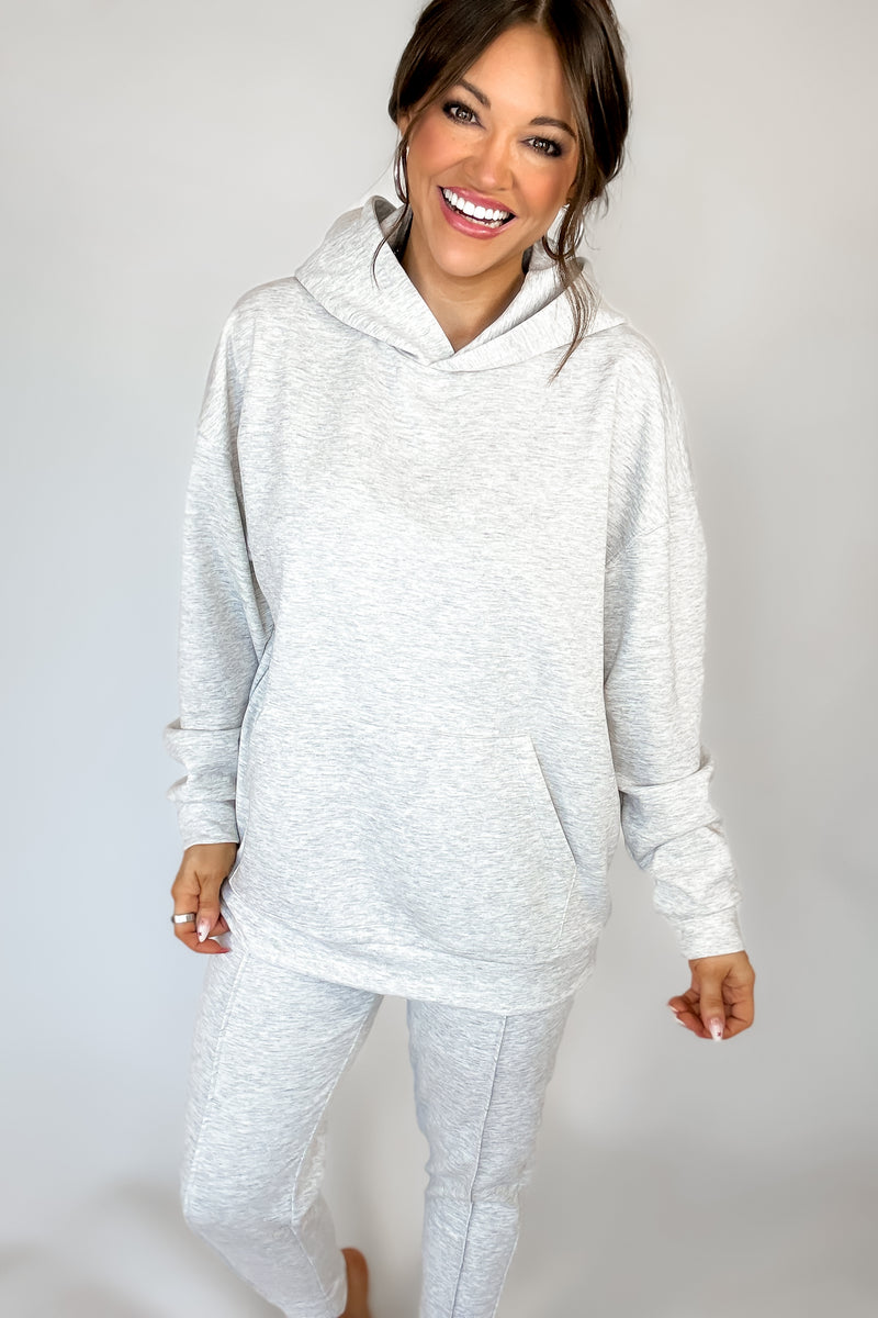 Scuba Heather Grey Hoodie