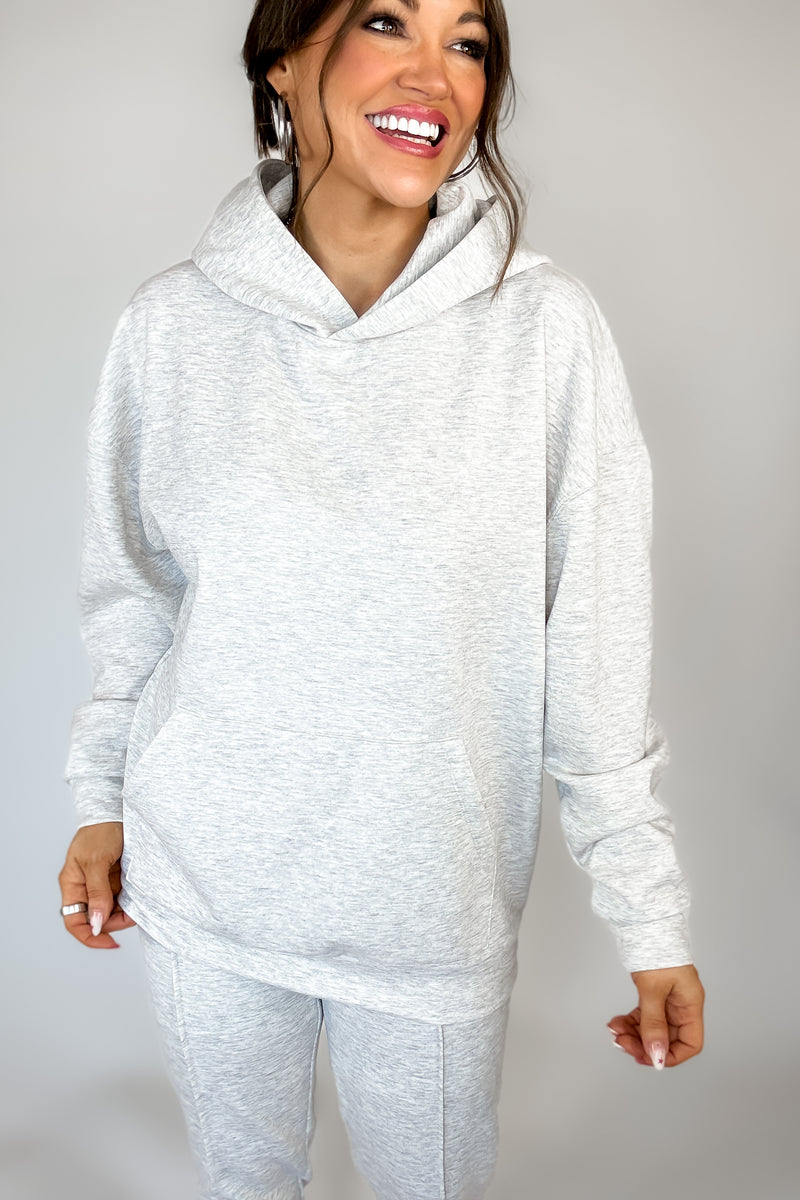 Scuba Heather Grey Hoodie