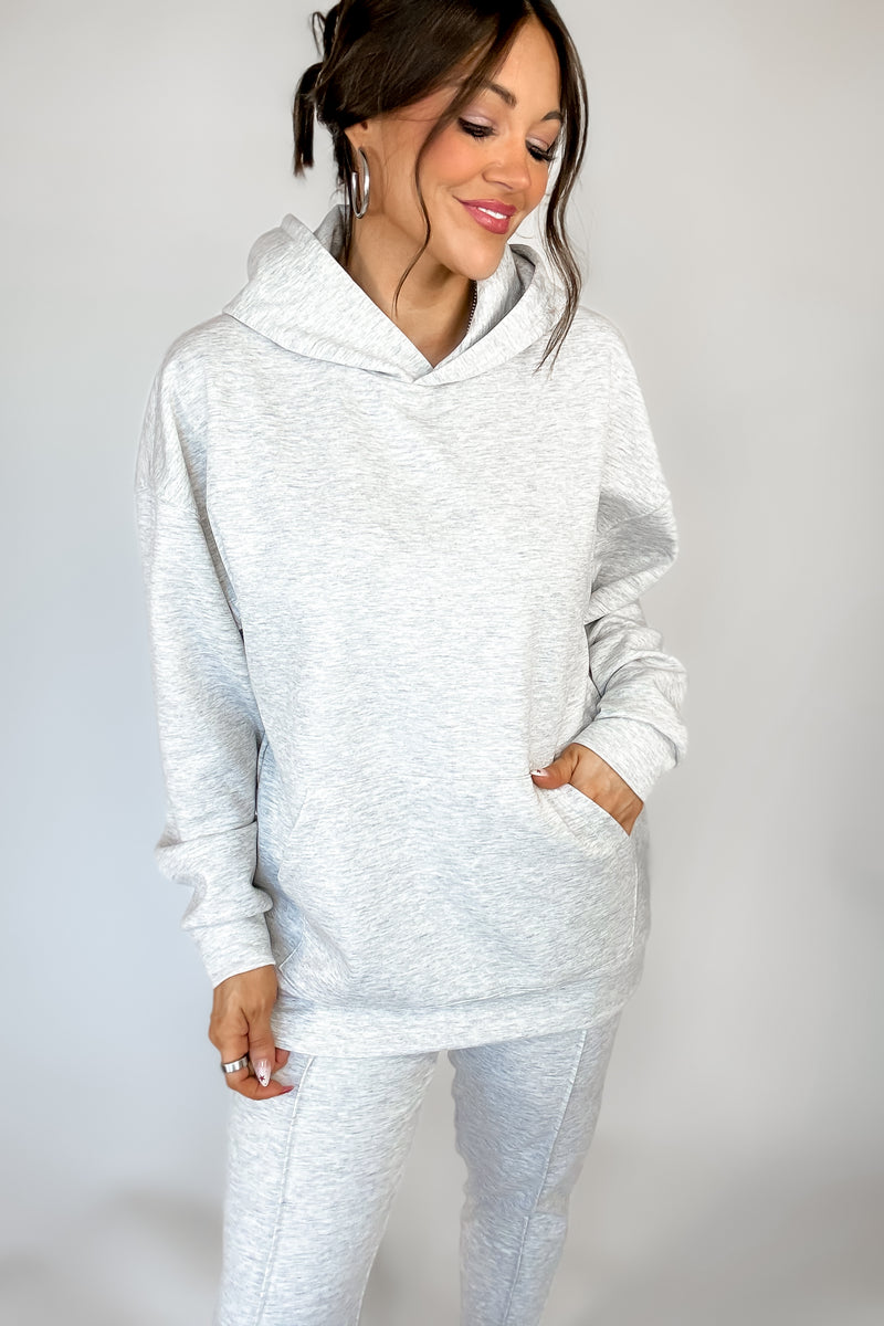 Scuba Heather Grey Hoodie