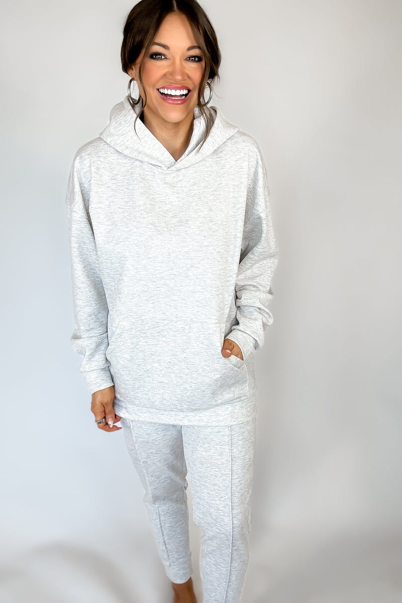 Scuba Heather Grey Hoodie