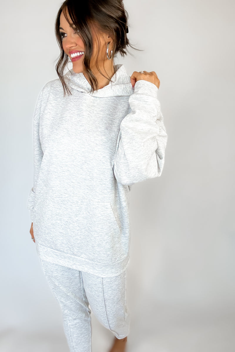 Scuba Heather Grey Hoodie