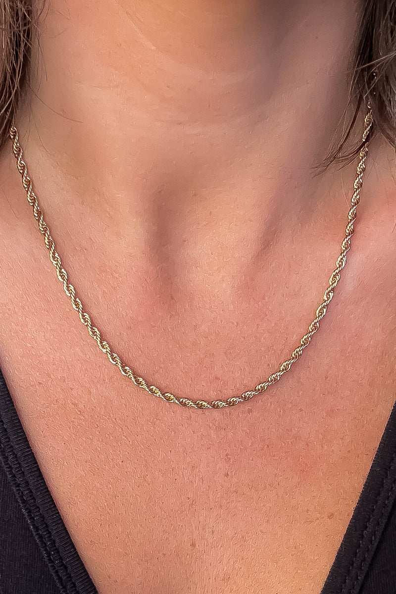Cable Necklace