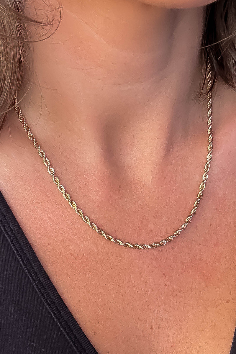 Cable Necklace