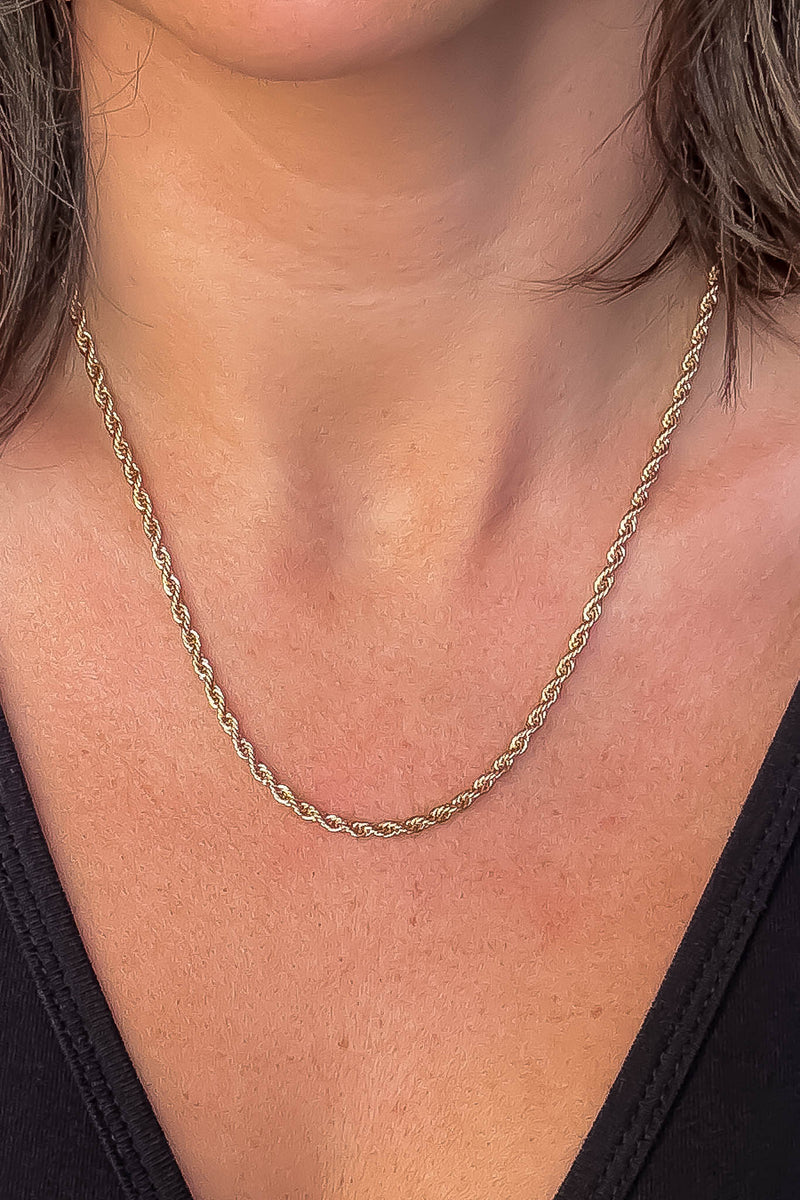 Cable Necklace