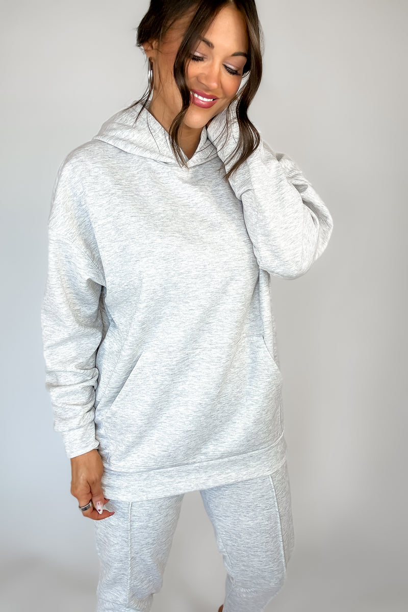 Scuba Heather Grey Hoodie