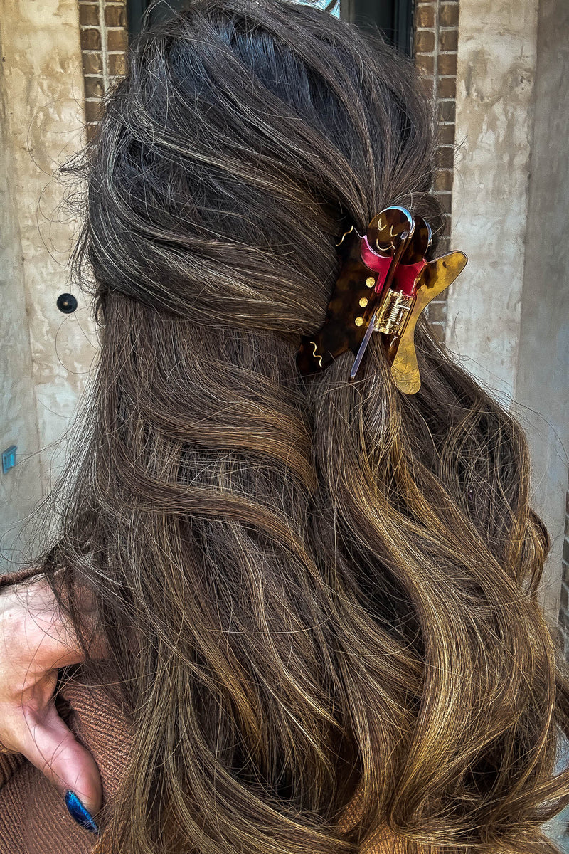 Gingerbread Hair Clip