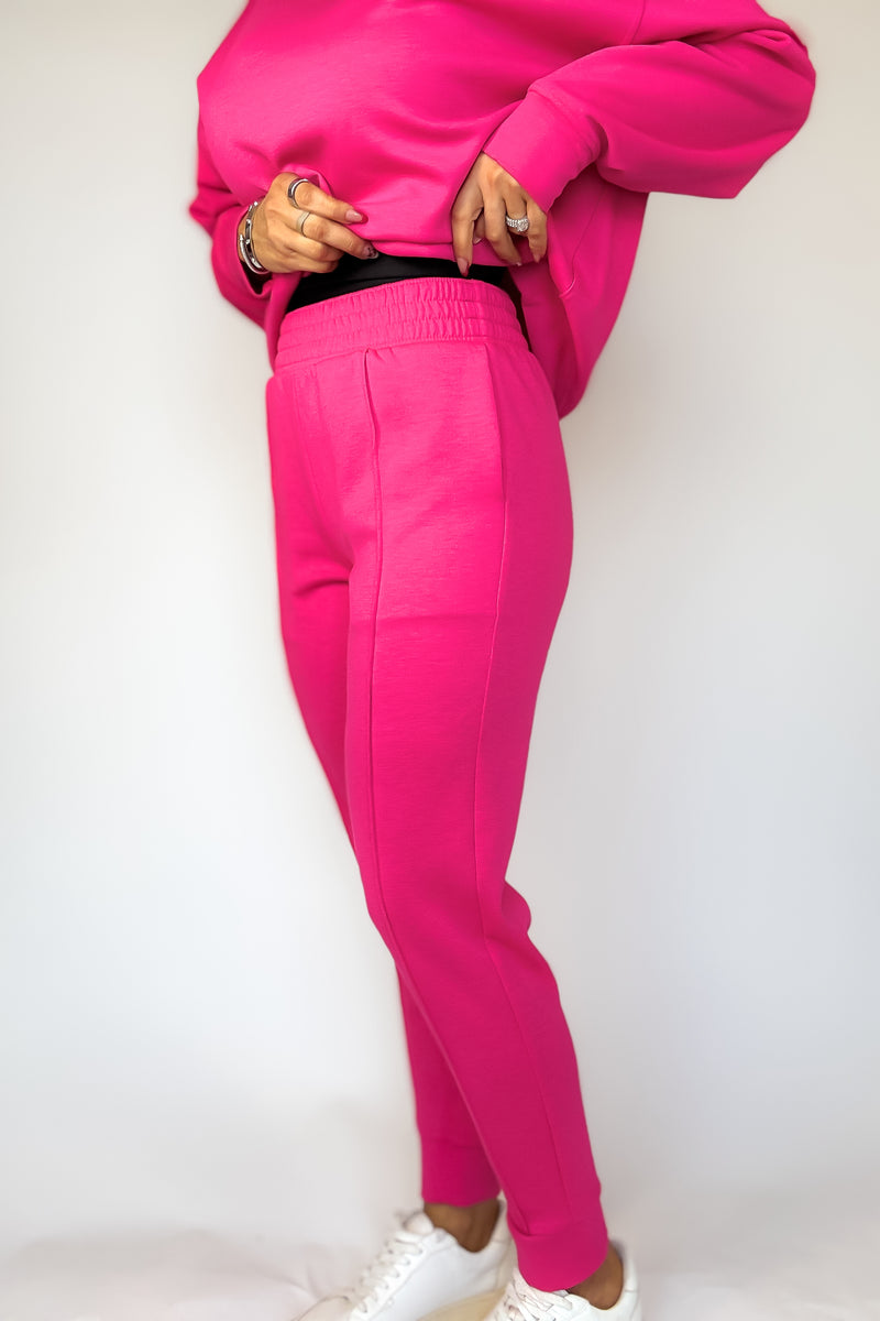 Scuba Hot Pink Joggers