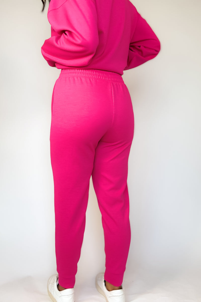 Scuba Hot Pink Joggers