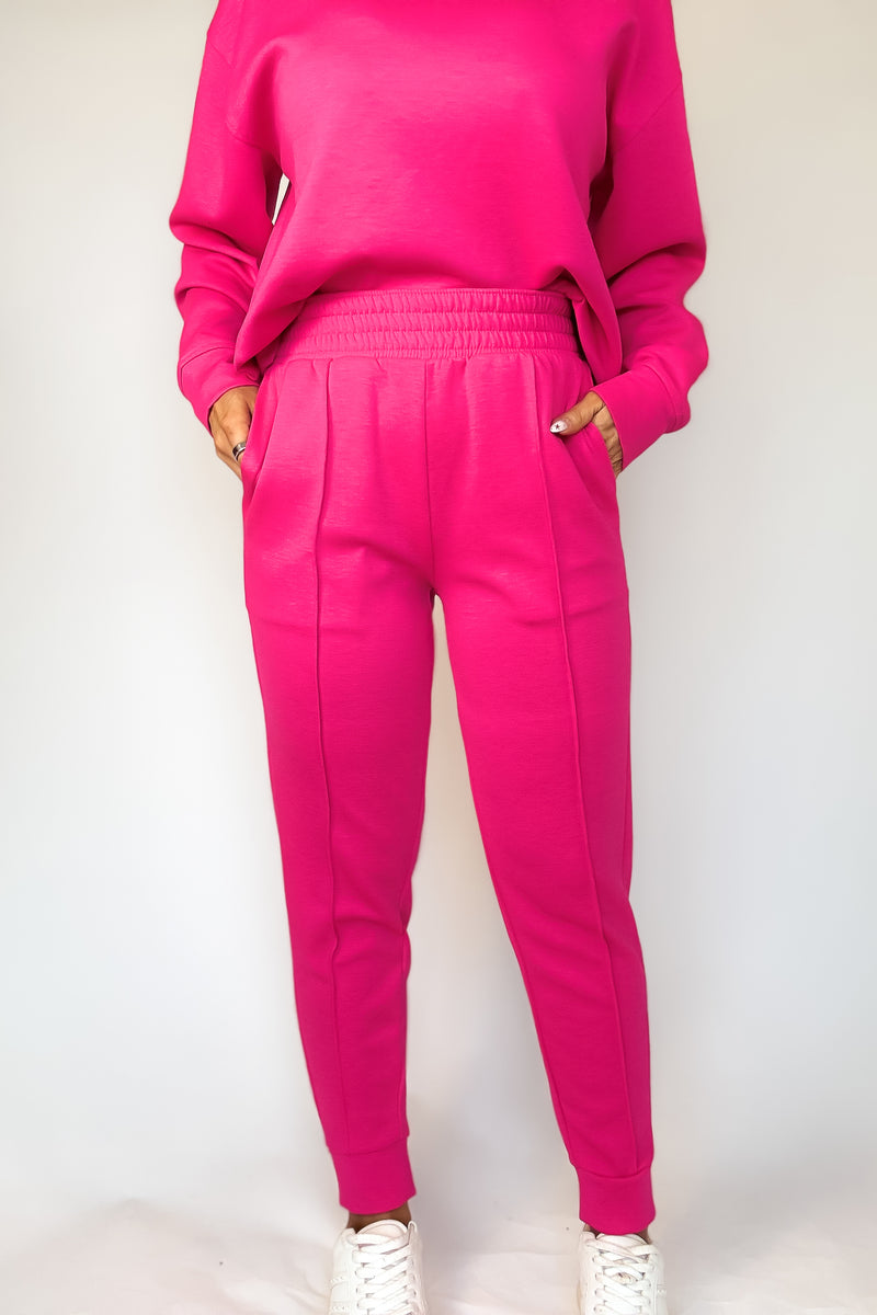 Scuba Hot Pink Joggers