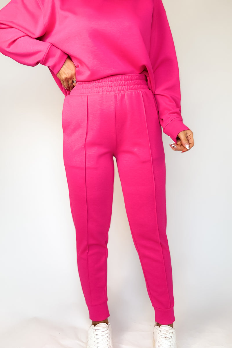 Scuba Hot Pink Joggers